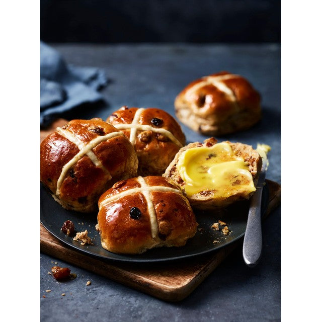 M&S Mini Hot Cross Buns 9 count, imported from the UK