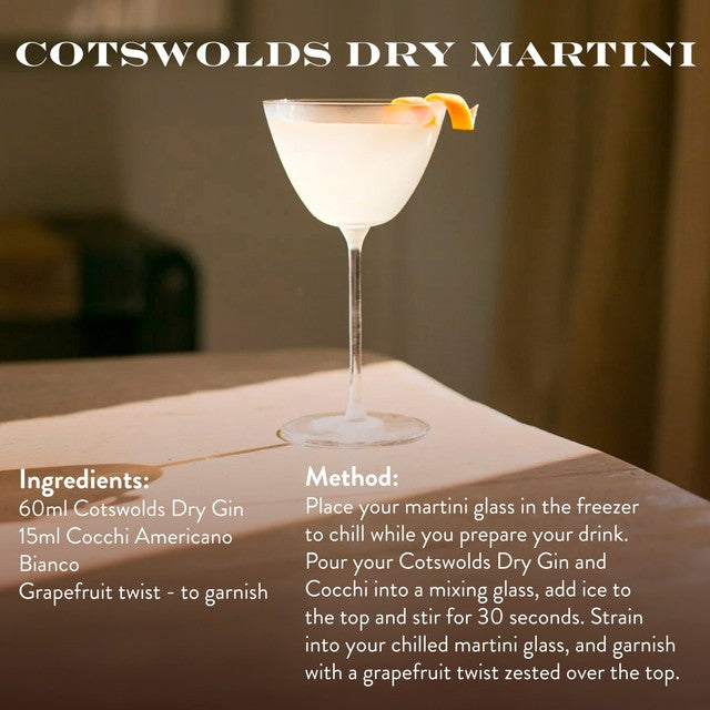Cotswold Distillery Cotswolds Dry Gin 70cl - British product