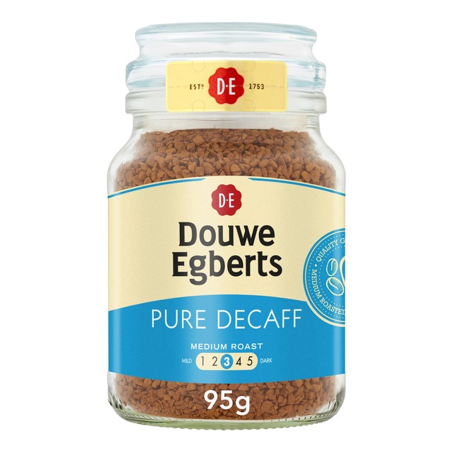 Douwe Egberts decaff instant coffee 95g - British product