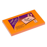 Snopake Sticky Note Cube Neon Assorted Pack 6 Pads (British brand)
