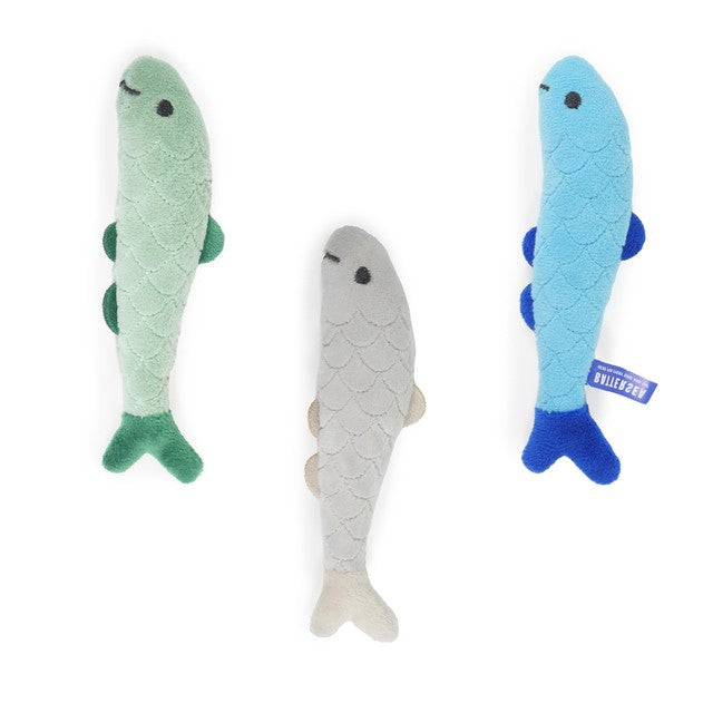 Rosewood catnip fish toys set of 3 - British product