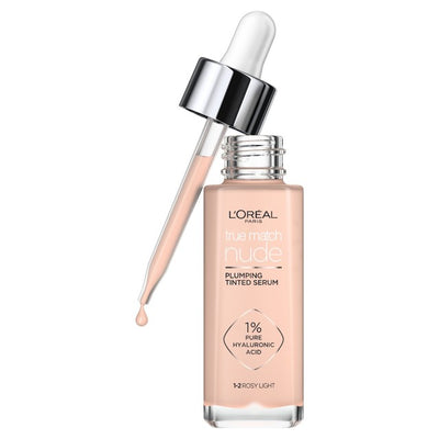 M&S L'Oreal Paris True Match Plumping Tinted Skin Serum 1-2 Rosy Light- Buy online at McGrocer