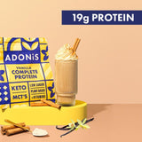 Adonis keto protein shake vanilla bag, imported from the UK