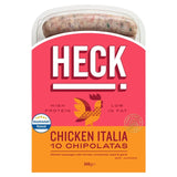 Heck Chicken Italia Chipolatas 340g, UK version