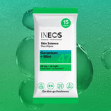 INEOS Deodorant Wipes Geranium Mint 15 Pack, UK version