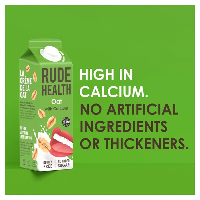 Rude Health oat drink chilled 1L, imported from the UK