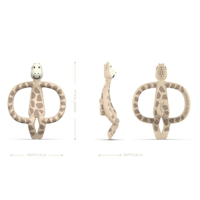 Matchstick Monkey Gigi Giraffe teether 11cm, imported from the UK
