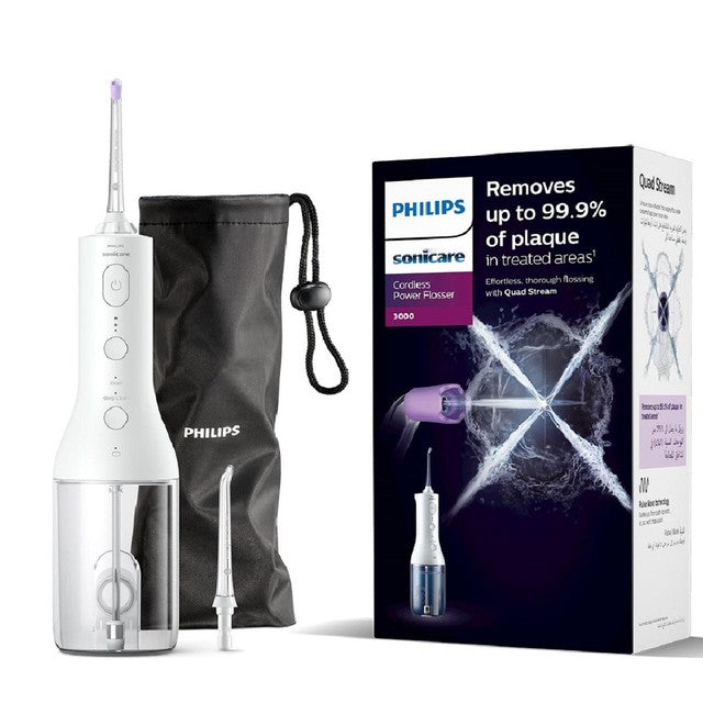 Philips Sonicare cordless power flosser white, imported from the UK