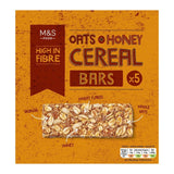 M&S oats and honey cereal bars 5 x 30g, imported from the UK