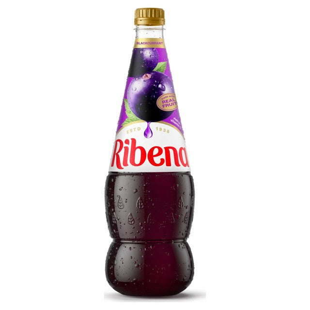 Ribena blackcurrant squash 1.5L, imported from the UK