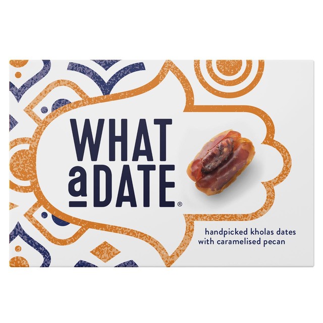 What a Date pecan stuffed dates snack (British brand)