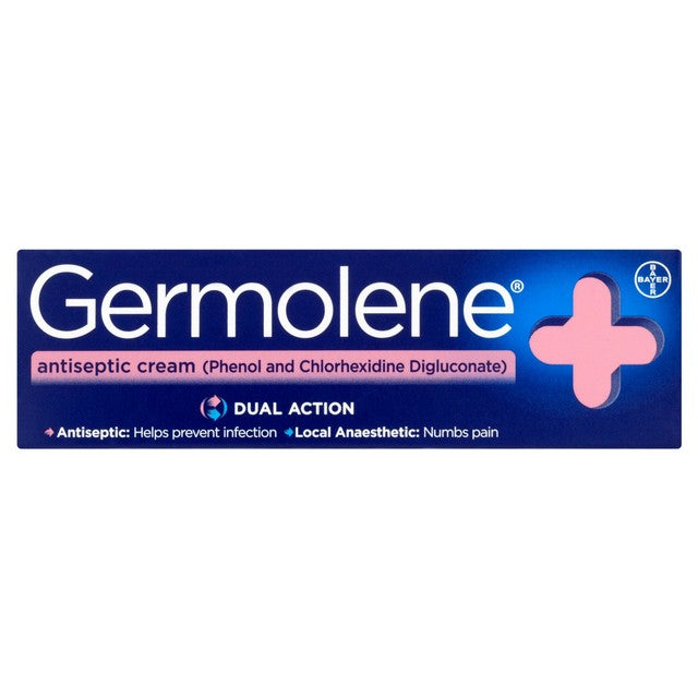 Germolene Antiseptic Dual Action Cream 30g - British product