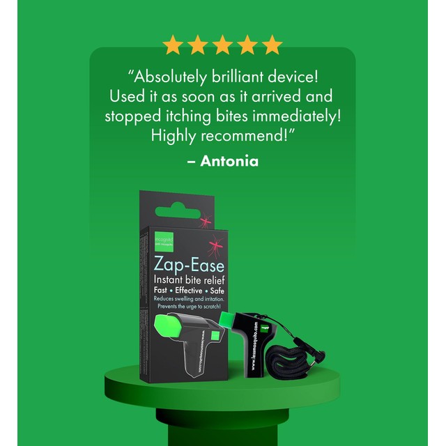 Incognito Zap-Ease instant bite relief device, UK version