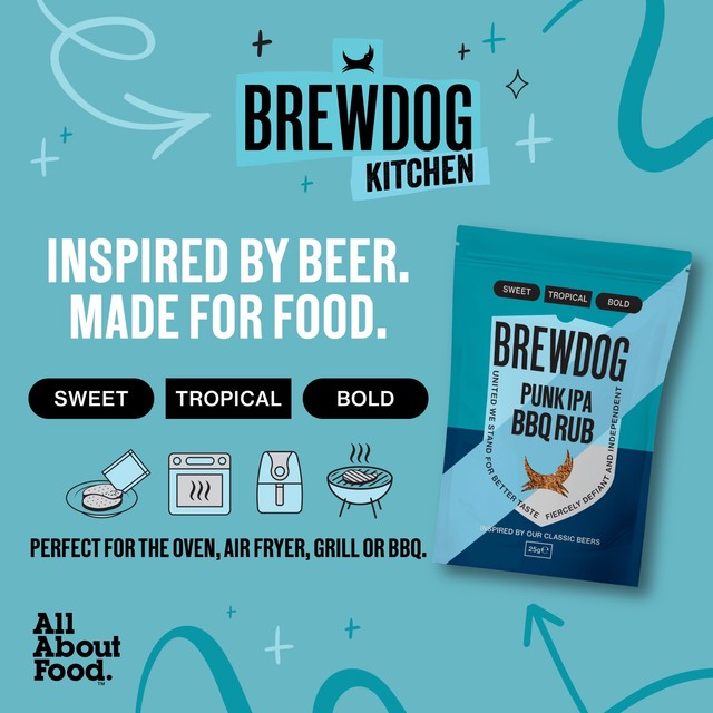 BrewDog Punk IPA Inspired seasoning rub 25g - British product