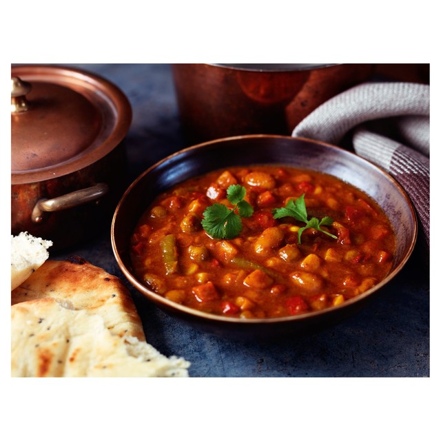 Free & Easy Organic Chickpea & Vegetable Curry ready meal 400g - British product