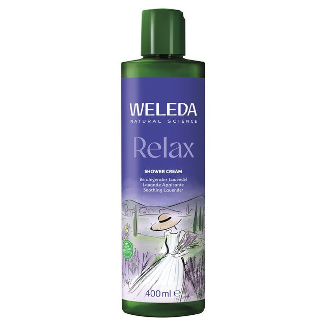 Weleda Lavender Relax shower cream 400ml (British brand)
