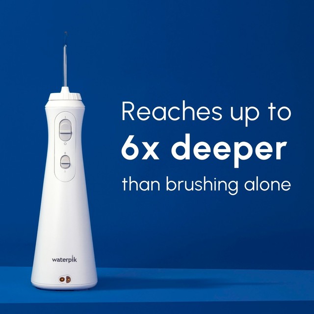 Waterpik Cordless Plus white water flosser (British brand)