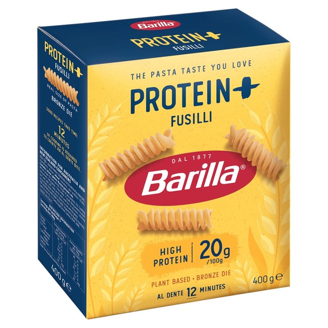 Barilla Fusilli Protein Plus pasta 400g - British product