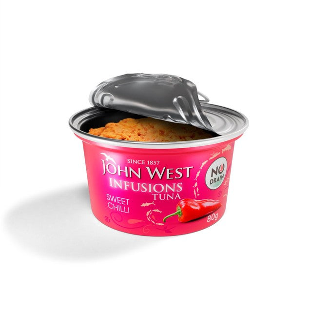 John West Sweet Chilli Tuna Infusions 80g, UK version