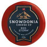 Snowdonia Red Storm Vintage Red Leicester cheese 200g (British brand)
