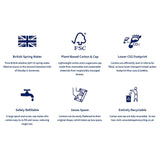 Carton Water alkaline spring water in paper carton 12 x 1L - British product