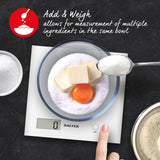 UP Global Products Salter Arc Scale white electronic kitchen scale (British brand)
