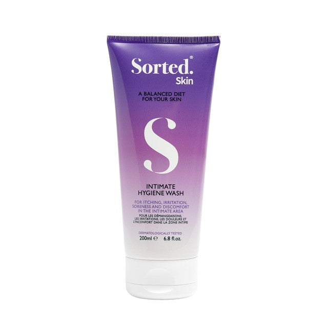 Sorted Skin Intimate Hygiene Wash Prebiotic Microbiome Based 200ml (British brand)