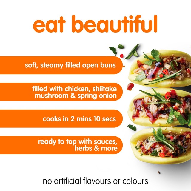 Itsu chicken bao sliders 165g, UK version
