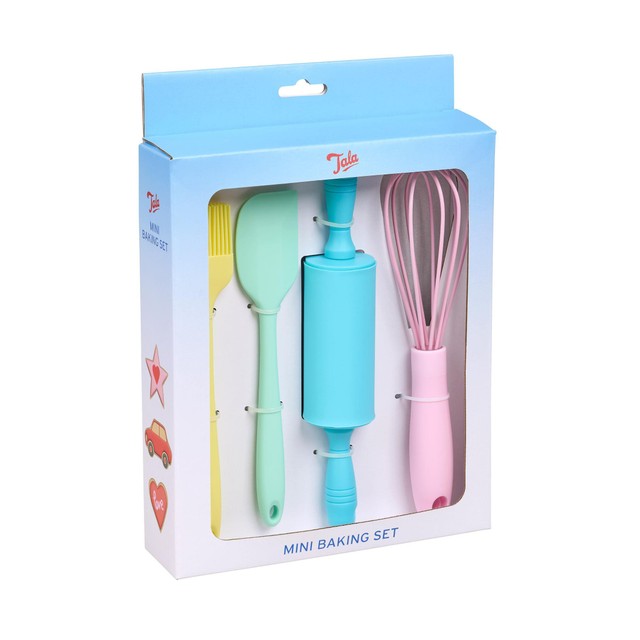 Tala 4 piece mini silicone baking tools set, UK version