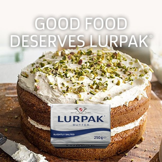 Lurpak slightly salted butter in wrap (British brand)
