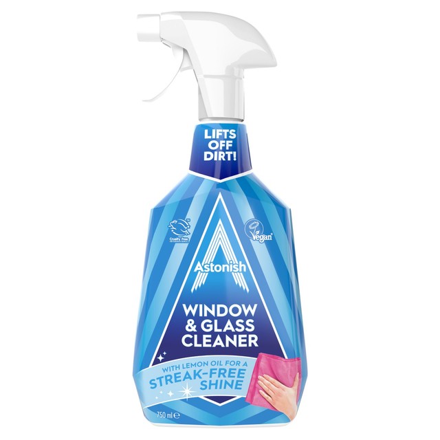 Astonish Window and Glass Cleaner Spray 750ml - British product