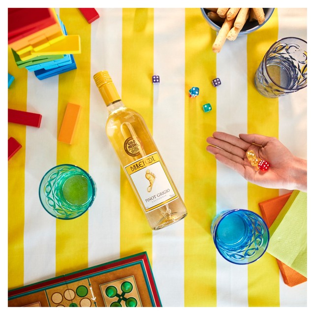 Barefoot Pinot Grigio white wine 75cl - British product