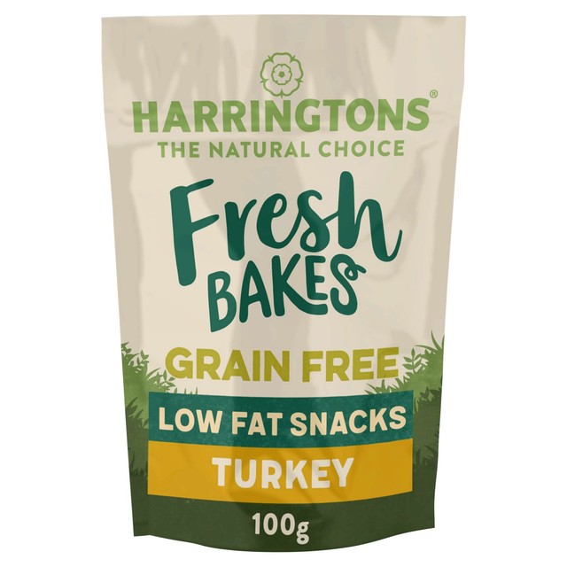 Harringtons turkey dog treats 100g, UK version