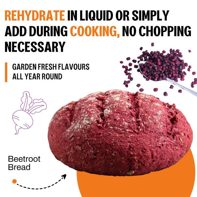 JUX beetroot pieces 80g, UK version