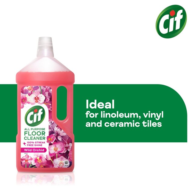 Cif Floor Cleaner Wild Orchid 950ml - British product
