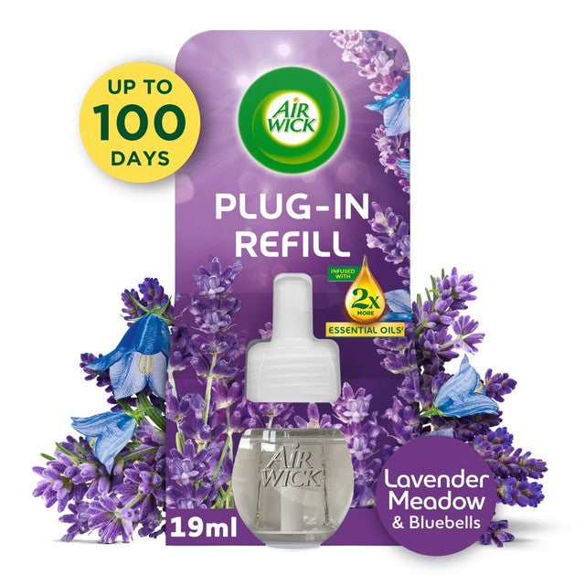 Airwick purple lavender plug-in air freshener refill 19ml - British product