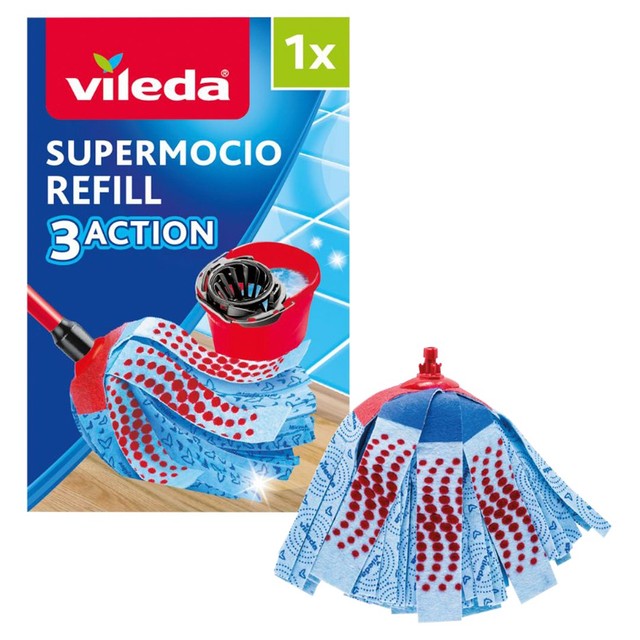 Vileda SuperMocio 3 Action Mop Refill (British brand)