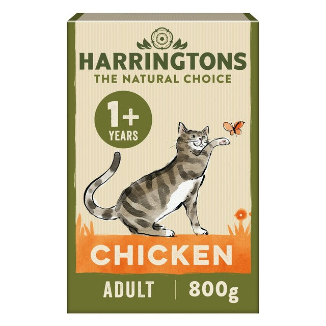 Harringtons chicken cat food 800g, UK version