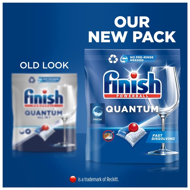 Finish Quantum Infinity Shine Dishwasher Tablets - British product