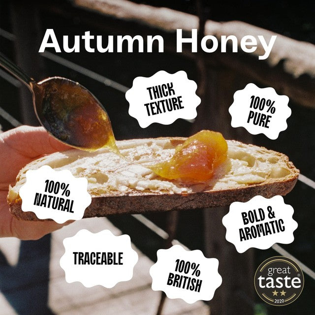 Black Bee set honey Autumn Heather 227g - British product
