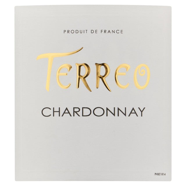 Terreo Chardonnay white wine 75cl (British brand)