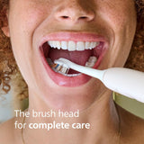 Philips toothbrush replacement head white 3 pack, imported from the UK