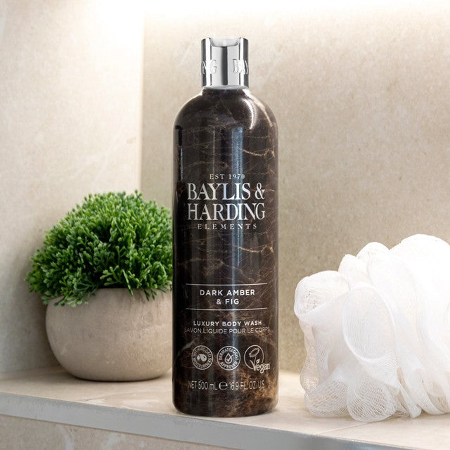 Baylis & Harding Dark Amber and Fig Body Wash - British product