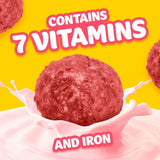 Nesquik strawberry flavoured breakfast cereal, UK version