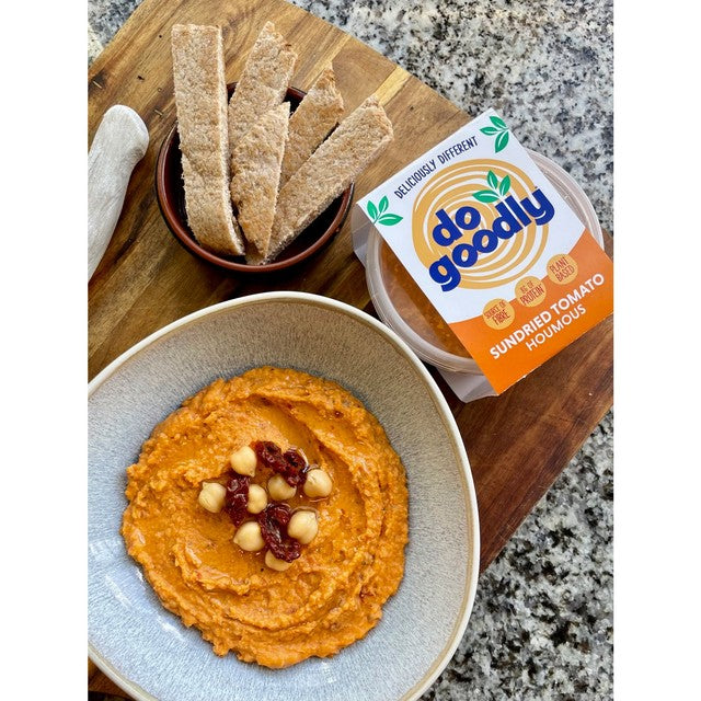 Do Goodly sundried tomato houmous dip 150g - British product