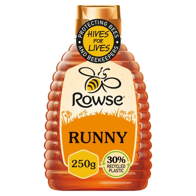 Rowse Original Squeezy Honey 250g, imported from the UK