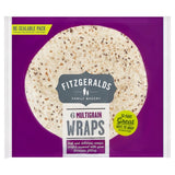 Fitzgeralds large multiseed wraps 6-pack - British product
