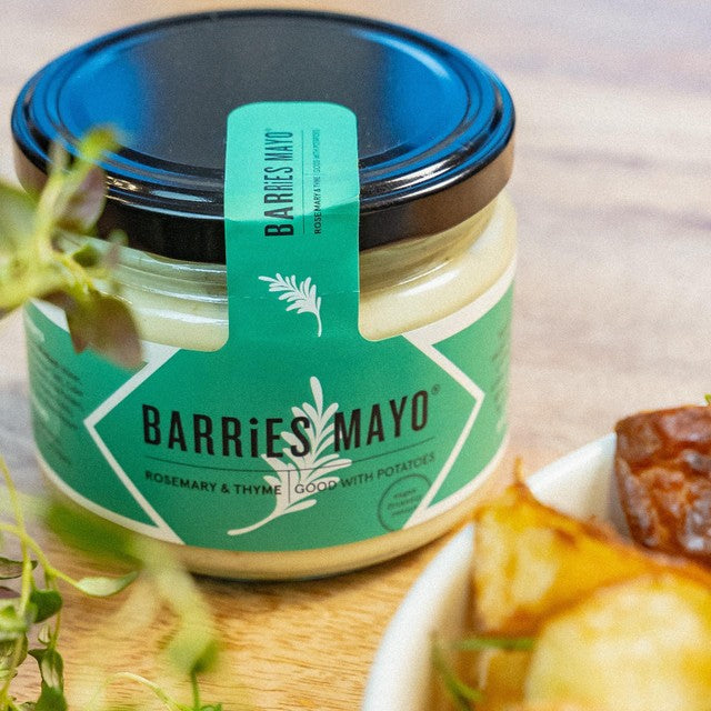 Barries rosemary and thyme vegan mayo 300ml - British product