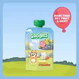 Goodies Bluey Banana & Strawberry Yoghurt Pouch Multipack 4 x 100g, UK version