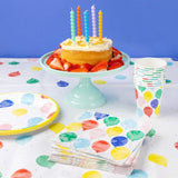 Talking Tables balloon paper table cover 120cm x 180cm (British brand)